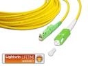 Lightwin LWL-Patchkabel E2000/APC-SC/APC, Singlemode, Simplex, 3m