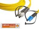 Lightwin LWL-Patchkabel FC-LC, Singlemode, Duplex, 1m