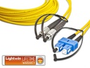 Lightwin LWL-Patchkabel FC-SC, Singlemode, Duplex, 1m