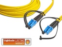 Lightwin LWL-Patchkabel LC-LC, Singlemode, Duplex, 0.25m