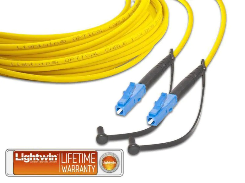 Lightwin LWL-Patchkabel LC-LC, Singlemode, Simplex, 2m