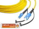 Lightwin LWL-Patchkabel LC-SC, Singlemode, Simplex, 2m