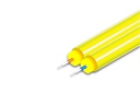 Lightwin LWL-Patchkabel LC-SC/APC, Singlemode, Duplex, 2m
