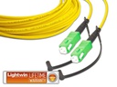 Lightwin LWL-Patchkabel SC/APC-SC/APC, Singlemode, Simplex, 1m