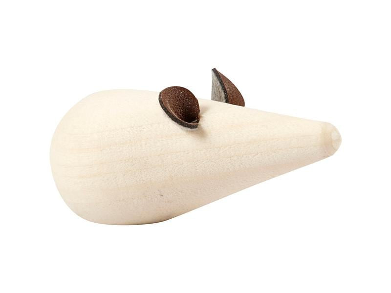 Creativ Company Mini-Figur Maus 6.5 x 3.5 cm, 2 Stück