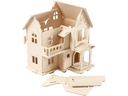 Creativ Company Mini-Haus 3D mit Balkon