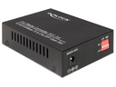 Delock Medienkonverter SFP - RJ45 1Gbps mit PoE+