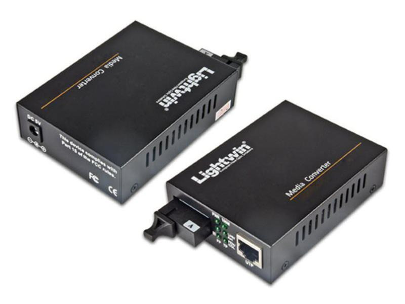 Lightwin Medienkonverter LWC-10/100/1000-WDM-S20-B