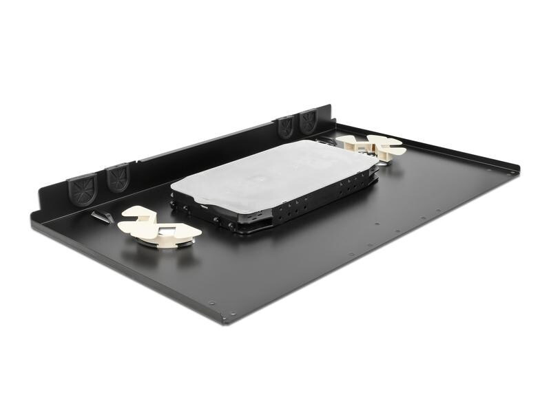 Delock 19 Verteiler Spleißbox für 48 Fasern 19 Rack