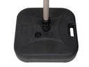 COCON Beschwerer Quadratisch für Sonnenschirm TR-004, Schwarz