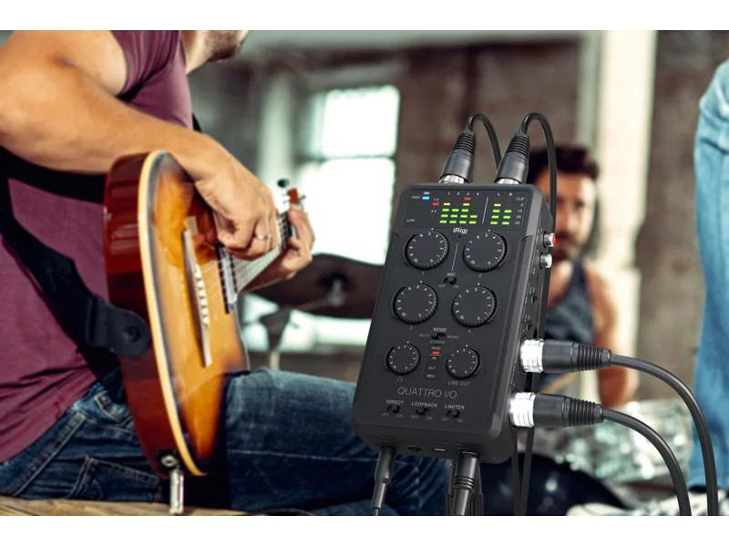 IK Multimedia Audio Interface IRig Pro Quattro I/O