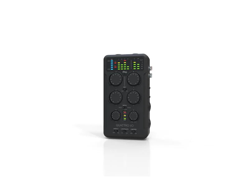 IK Multimedia Audio Interface IRig Pro Quattro I/O Deluxe