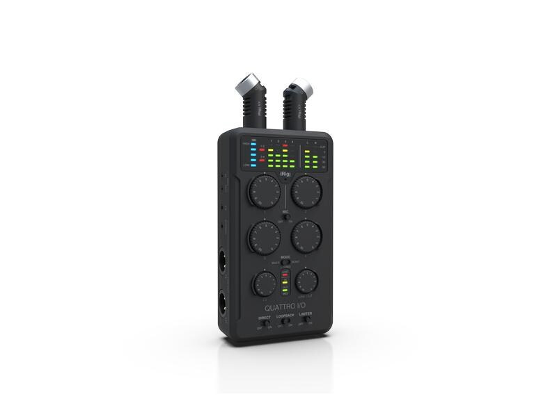 IK Multimedia Audio Interface IRig Pro Quattro I/O Deluxe