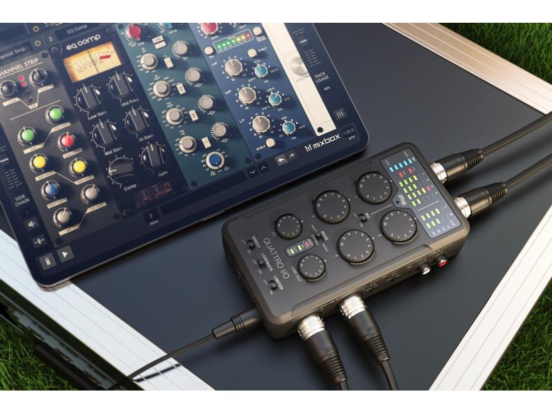 IK Multimedia Audio Interface IRig Pro Quattro I/O Deluxe