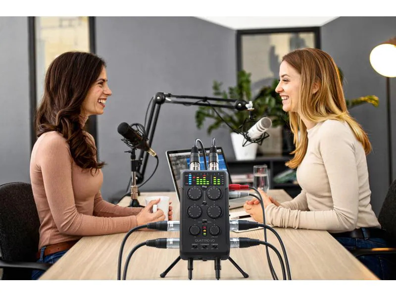 IK Multimedia Audio Interface IRig Pro Quattro I/O Deluxe