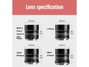 TTArtisan Festbrennweite APS-C 50 mm F0.95 – Canon RF