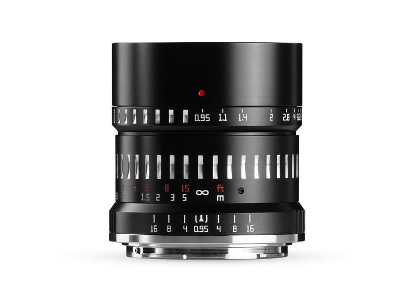 TTArtisan Festbrennweite APS-C 50 mm F0.95 – MFT