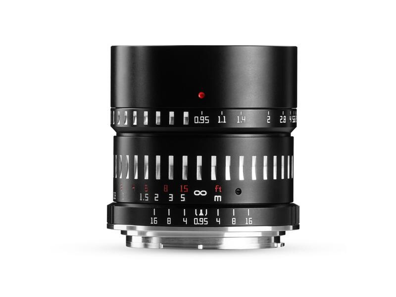 TTArtisan Festbrennweite APS-C 50 mm F0.95 – Sony E-Mount