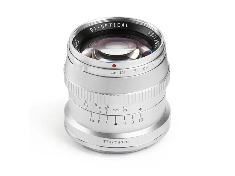 TTArtisan Festbrennweite APS-C 50 mm f1.2 – MFT