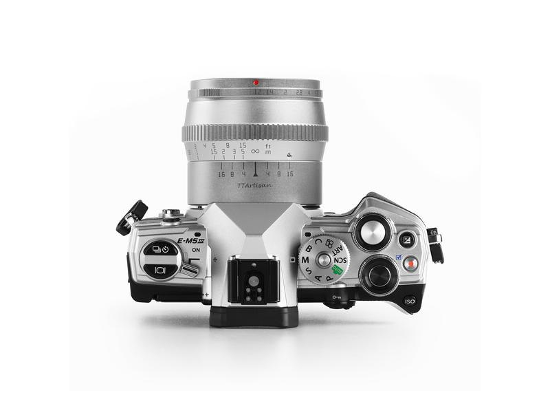 TTArtisan Festbrennweite APS-C 50 mm f1.2 – MFT