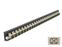 Delock Verteilerplatte Frontblende 24 Port SC Simplex beige