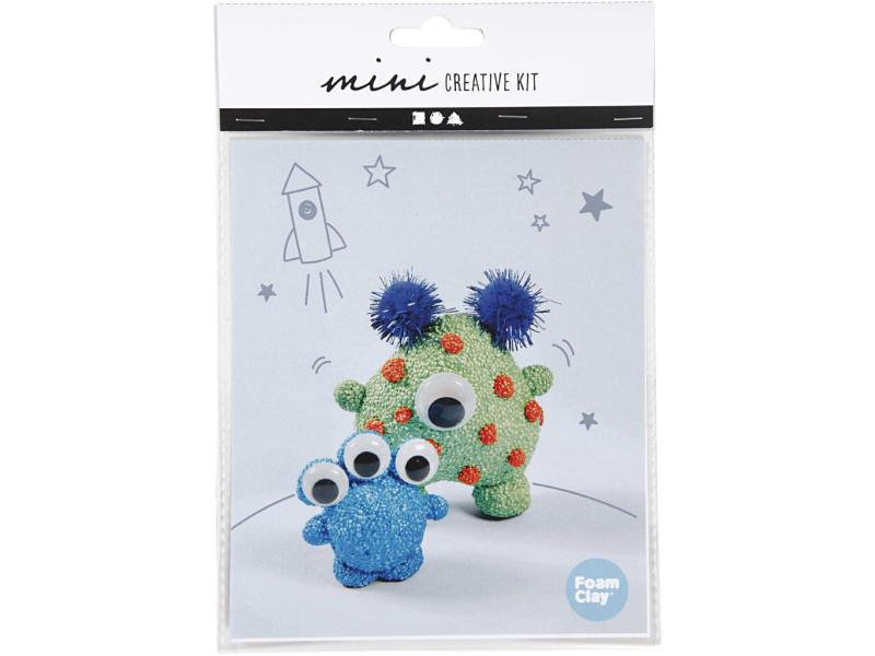 Creativ Company Modellier-Set Modellieren, Aliens, 1 Set
