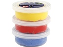 Creativ Company Modellier-Set Silk Clay 3 x 14 g Gelb; Rot; Blau