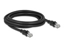 Delock Patchkabel Cat 6A, F/UTP, 3 m, Schwarz