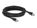 Delock Patchkabel Cat 6A, F/UTP, 5 m, Schwarz