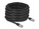 Delock Patchkabel Outdoor Cat 6A, S/FTP, 20 m, Schwarz