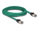 Delock Patchkabel PROFINET Cat 5e, SF/UTP, 3 m, Grün