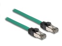 Delock Patchkabel PROFINET Cat 5e, SF/UTP, 3 m, Grün