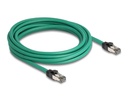 Delock Patchkabel PROFINET Cat 5e, SF/UTP, 5 m, Grün