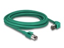 Delock Patchkabel PROFINET Cat 6, SF/UTP, 3 m, Grün