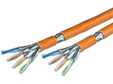 Wirewin Verlegekabel VKW SFTP K7 LSOH3 Cat 7, S/FTP, 500 m, Orange