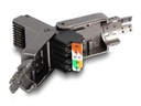 Delock Stecker RJ45 Cat.8.1 STP, werkzeugfrei 1 Stück, Grau