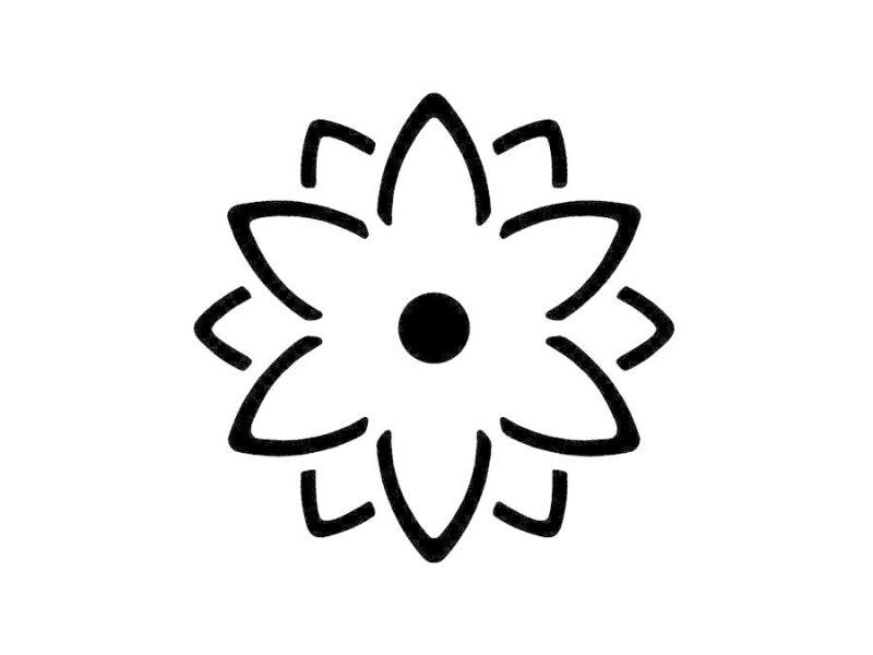 WEDO Motivstanzer 3D Blume, 3.5 cm