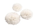 Creativ Company Pompons 20 + 24 + 30 cm 3 Stück