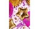 Partydeco Rosetten Metallic 3 Stück, Gold