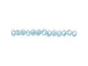 Creativ Company Glasschliffperlen 3 mm x 4 mm Hellblau