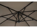 COCON Sonnenschirm Mini-Roma, 250 x 250 cm, hängend, Taupe