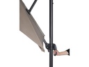 COCON Sonnenschirm Mini-Roma, 250 x 250 cm, hängend, Taupe