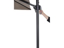COCON Sonnenschirm Mini-Roma, 250 x 250 cm, hängend, Taupe