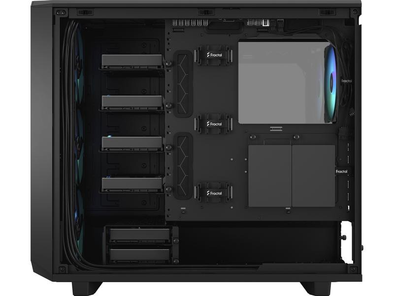 Fractal Design PC-Gehäuse Meshify 2 RGB TG Light Tint Schwarz