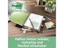 Post-it Notizzettel Recycling Notes 7.6 x 7.6 cm, Blau
