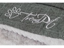 TrendPet Hunde-Decke Heaven, Grau, Gr. XS