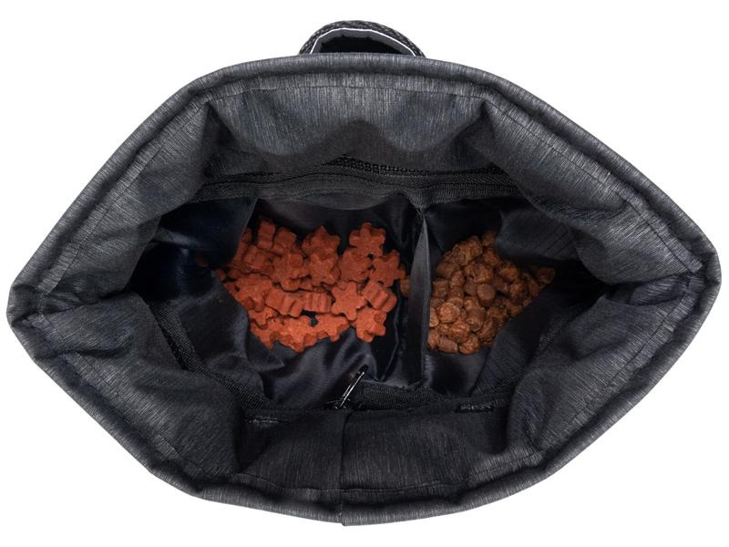 TrendPet Snack-Tasche TwinTreat, Grau