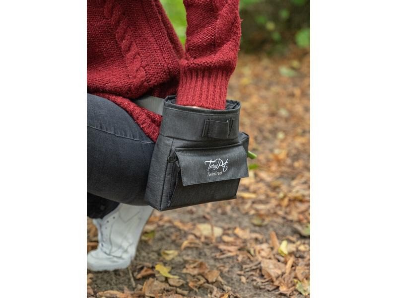 TrendPet Snack-Tasche TwinTreat, Grau