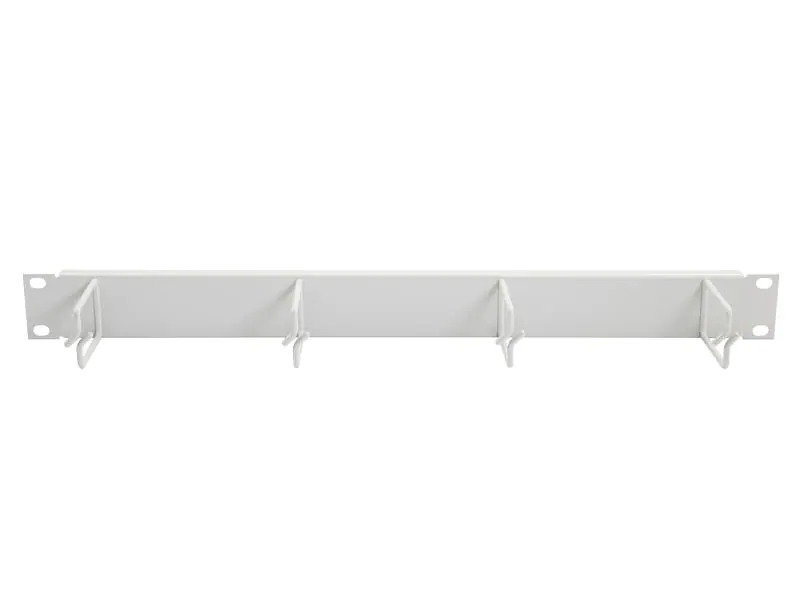 Dätwyler Cables Kabelführungspanel 19‘‘/1U 19 Rack, Grau