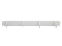Dätwyler Cables Kabelführungspanel 19‘‘/1U 19 Rack, Grau